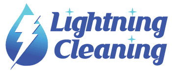 Lightning Cleaning Tampa Logo - Reversed