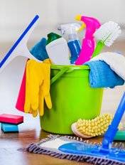 Cleaning Supplies Bucket